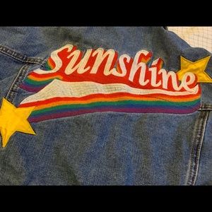 Forever 21 sunshine denim jacket